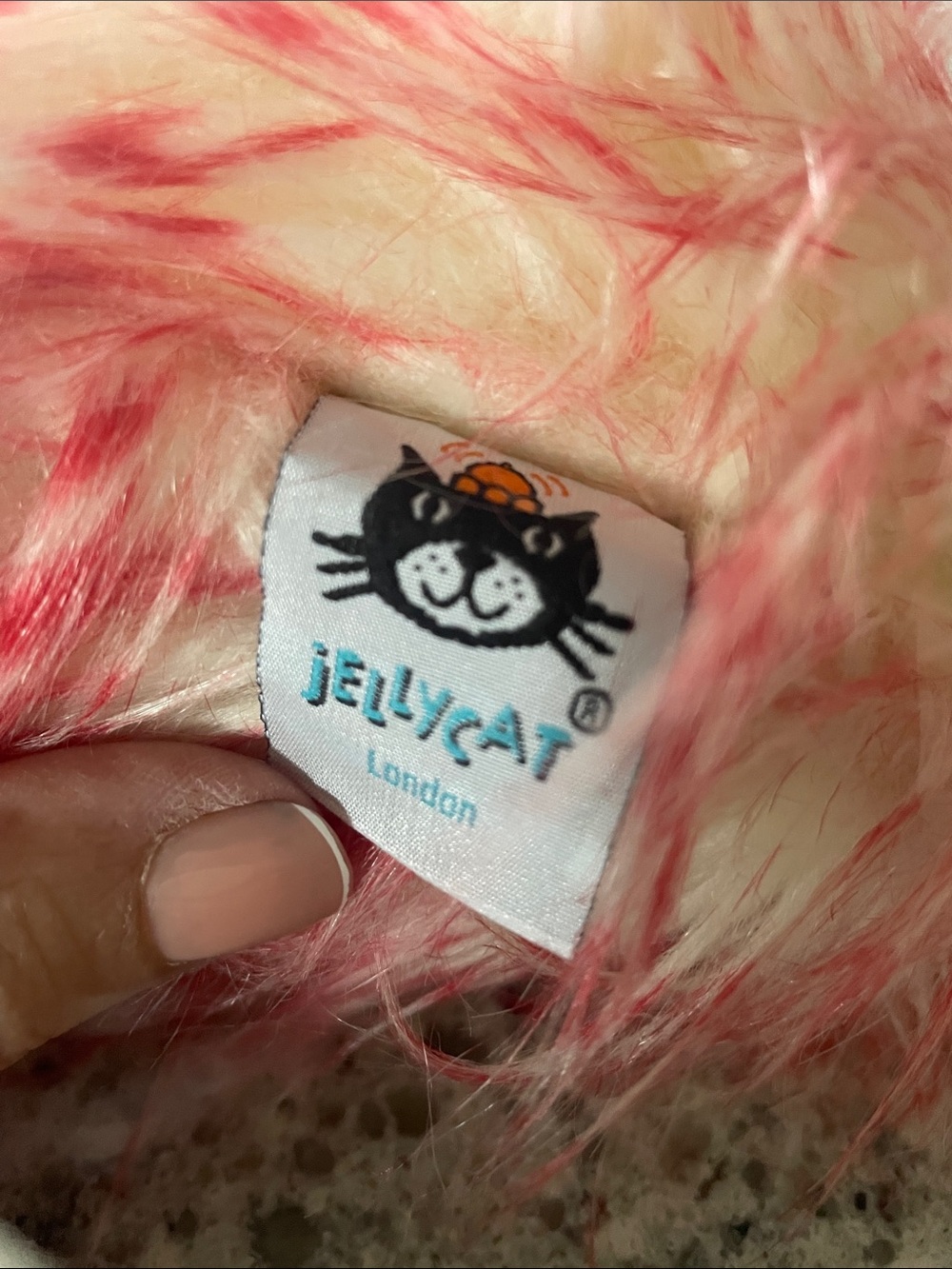 JellyCat Pink Flamingo Plush Toy with Fluffy Feathers retired - Picture 2 of 3